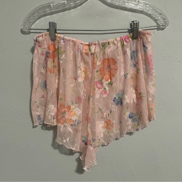 Victoria's Secret VTG country line Floral Pink Sleep Shorts - Picture 2 of 4